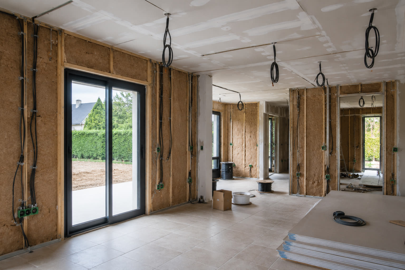 Rénovation intérieure ossature bois